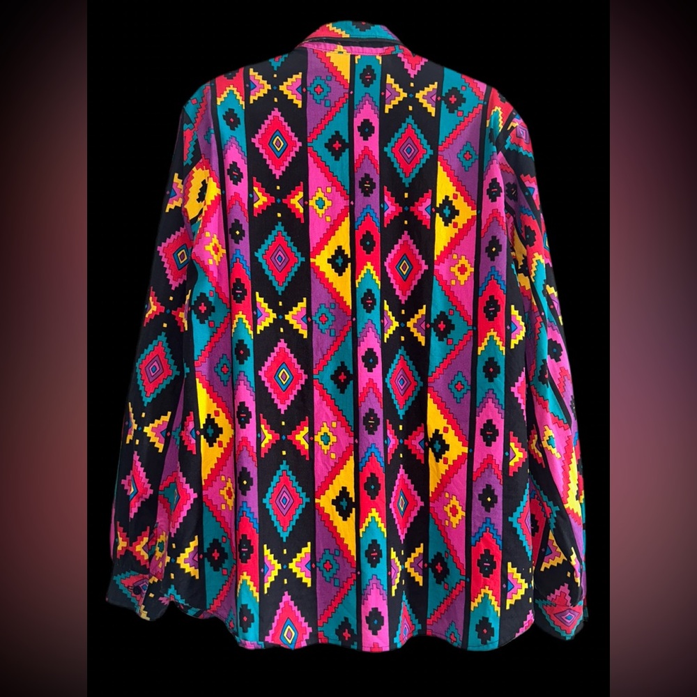 VTG ROPER | Aztec Western Print Shirt - Picture 6 of 6